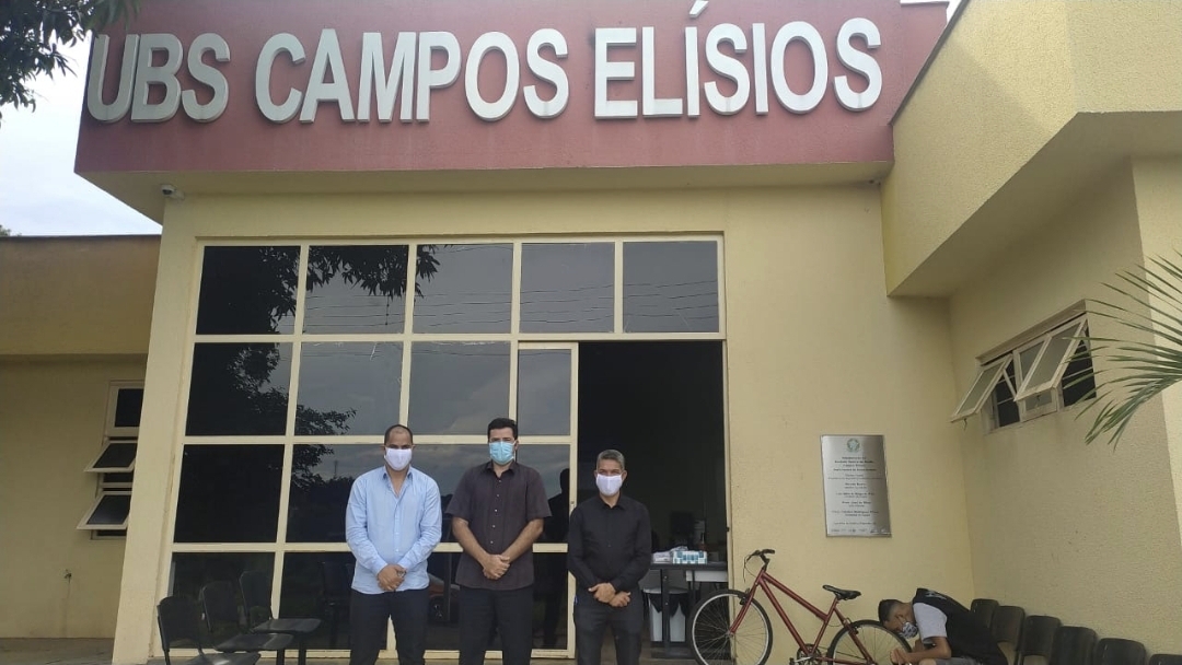 Vereadores visitam a UBS Campos Elíseos