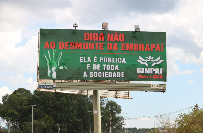 Servidores reagem à tentativa do governo Bolsonaro de privatizar a Embrapa