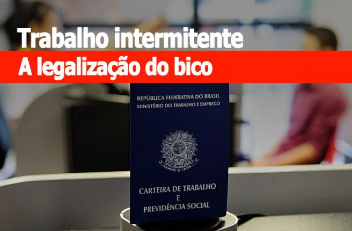 Legislação trabalhista do governo Bolsonaro legaliza o “bico” e a precarização do trabalho