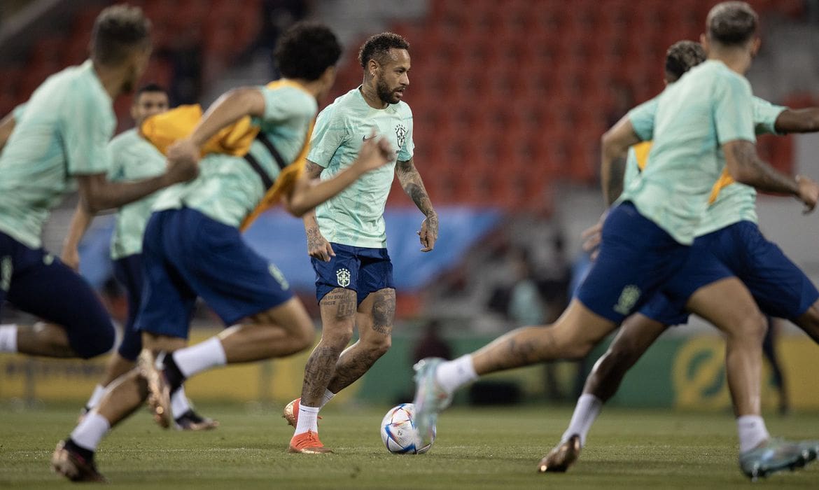 Imagem destacada do post: Neymar deve entrar em campo contra a Coréia do Sul