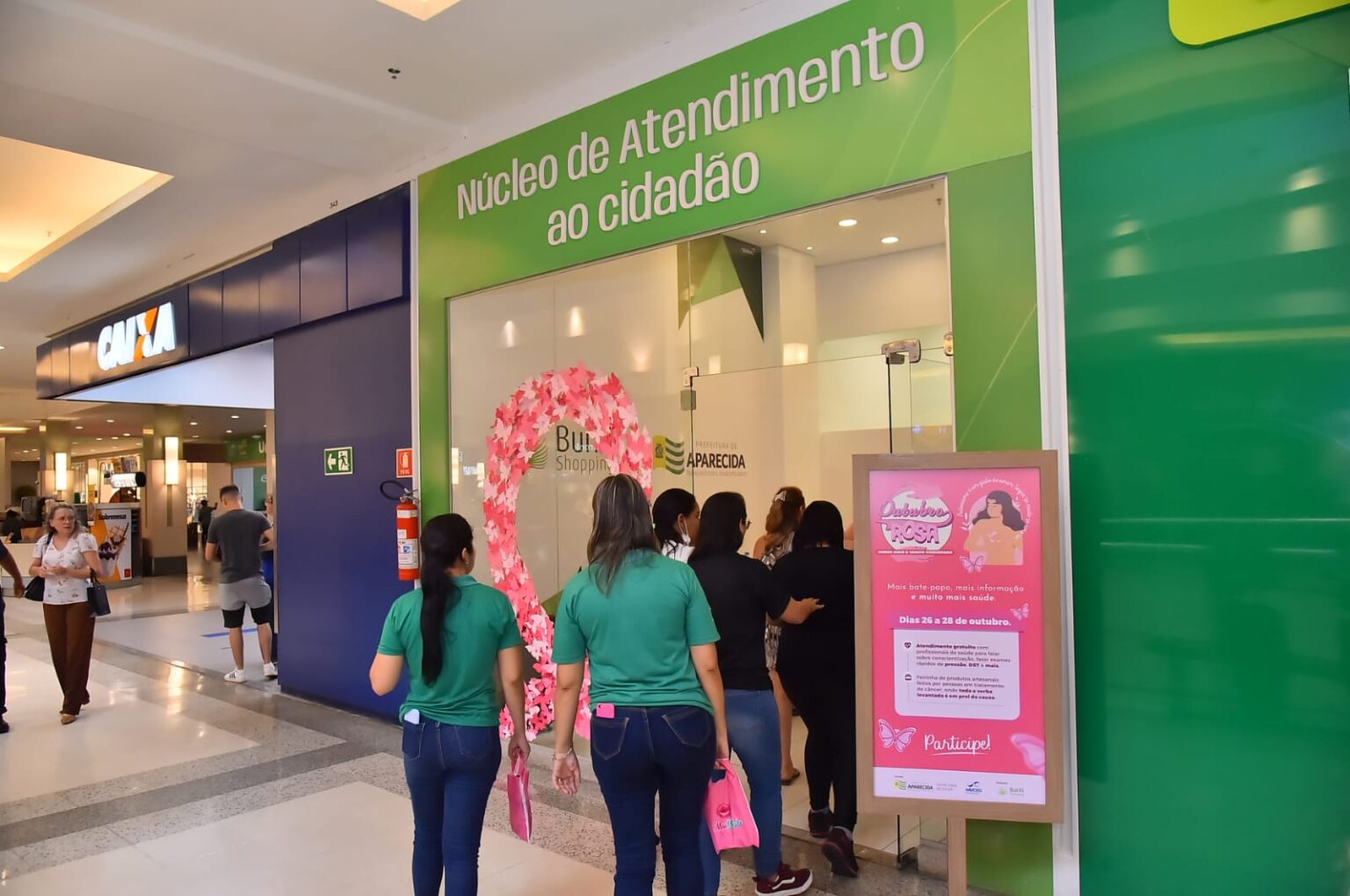 Imagem destacada do post: Saúde de faz atendimentos no Buriti Shopping
