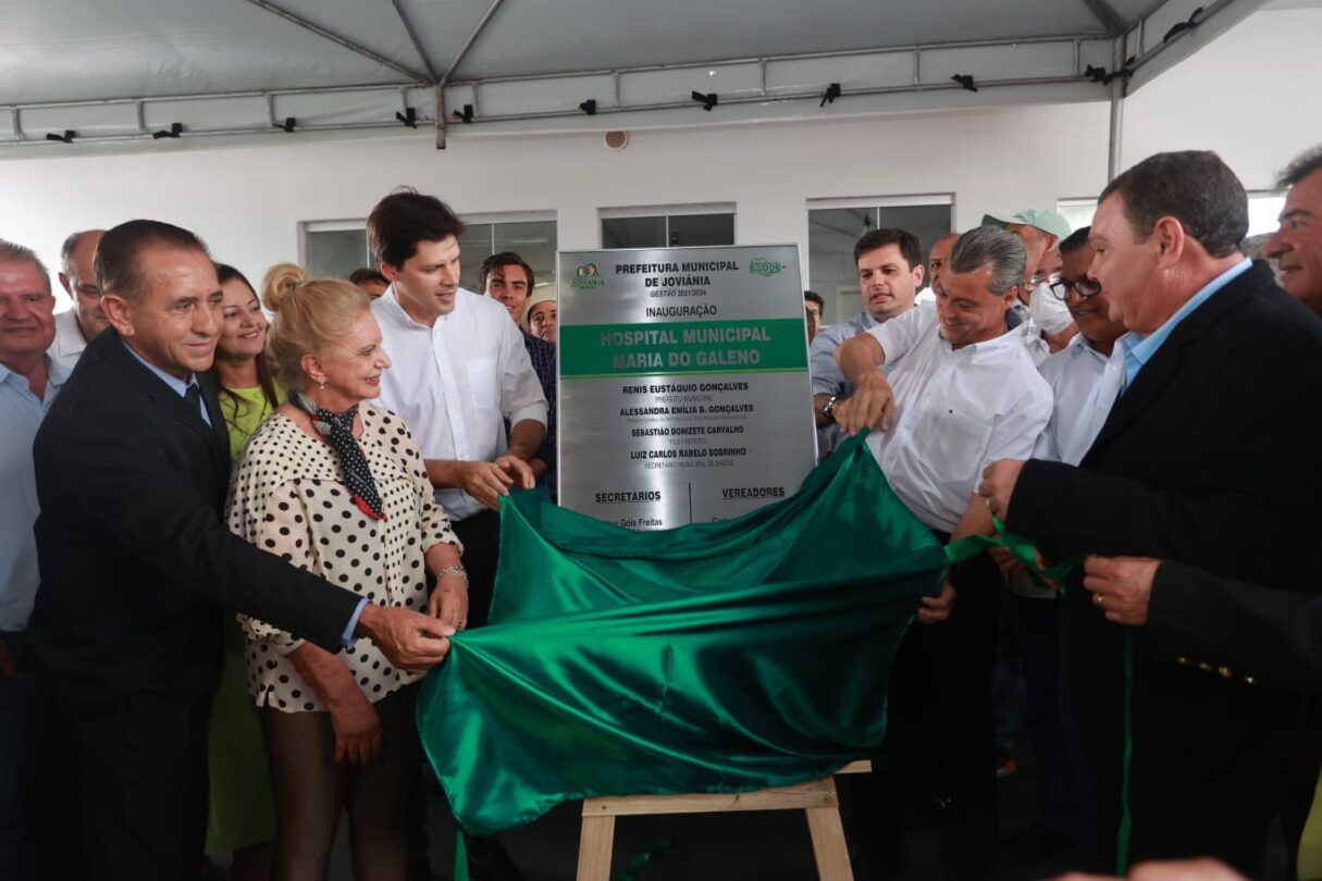 Imagem destacada do post: Daniel Vilela inaugura hospital municipal em Joviânia