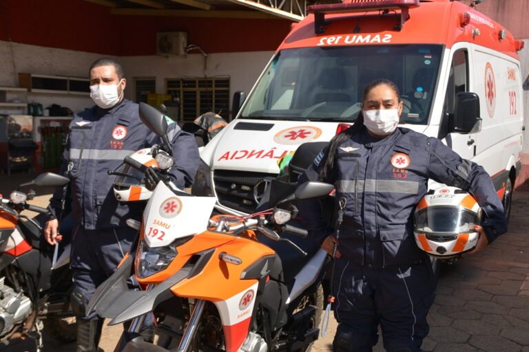 Imagem destacada do post: Aparecida capacita profissionais para conduzir motolâncias do SAMU