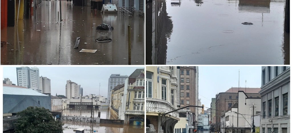 Imagem destacada do post: “Se sistema de proteção de enchentes tivesse funcionado, Porto Alegre não seria inundada”, afirma especialista