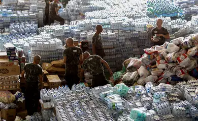 Imagem destacada do post: Forças Armadas  mobilizam 20 mil militares no Rio Grande do Sul