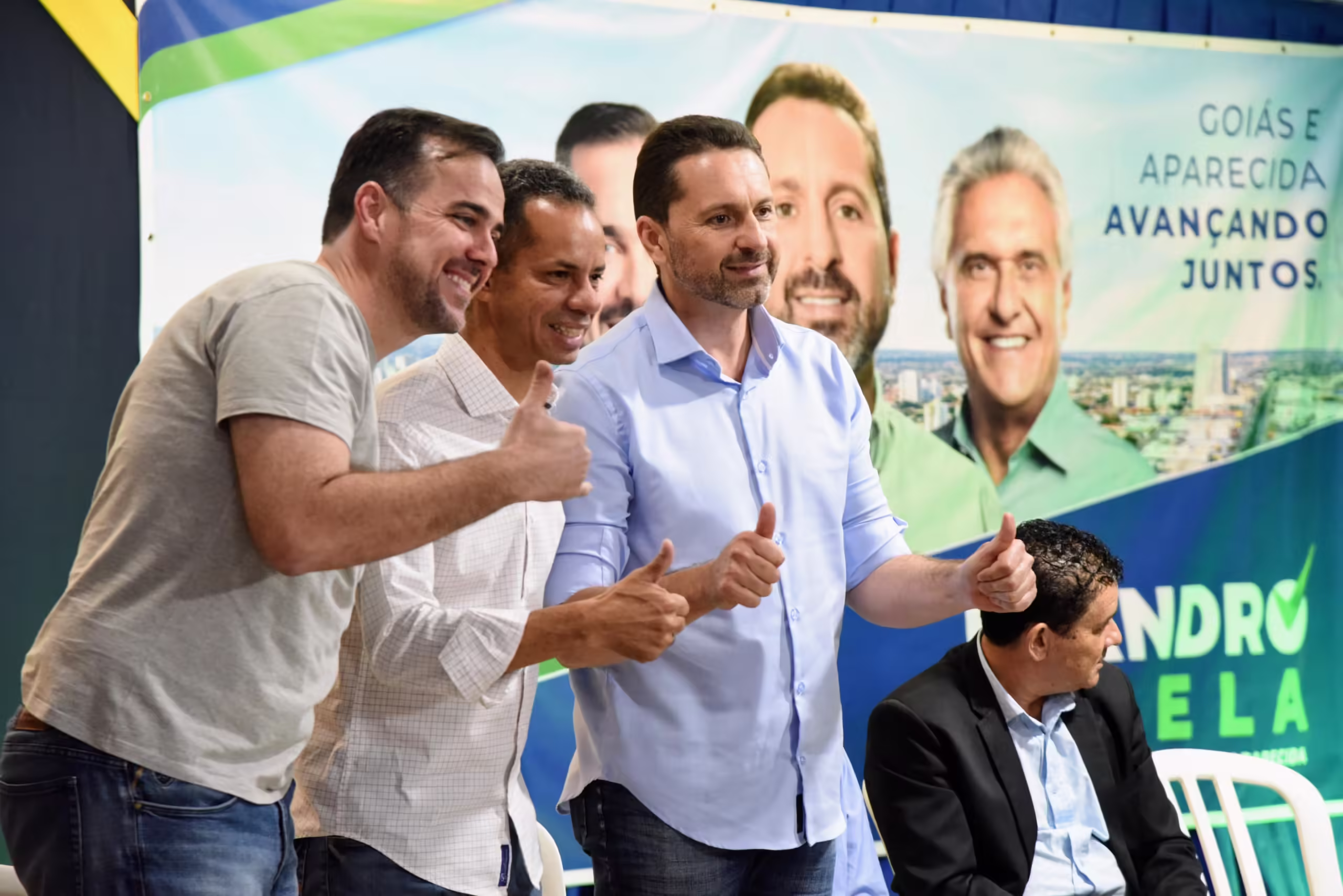 Imagem destacada do post: Leandro Vilela recebe apoio do vereador Isaac e de mais de 300 lideranças da Cidade Livre
