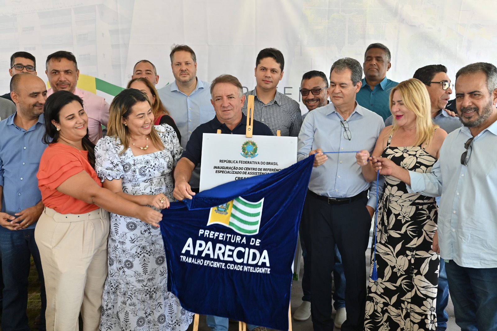Imagem destacada do post: Prefeito Vilmar e Sulnara inauguram Creas do Jardim Maranata