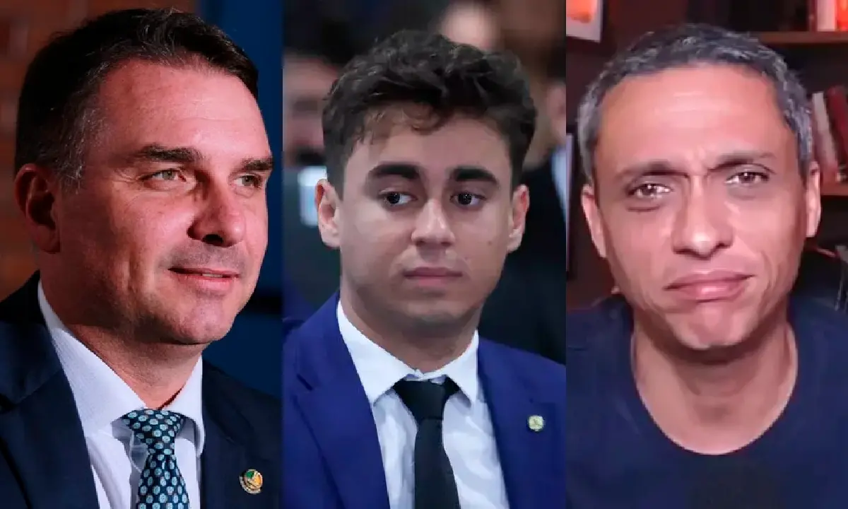 Imagem destacada do post: AGU deve entrar com ação contra Gayer, Flávio Bolsonaro e Nikolas Ferreira