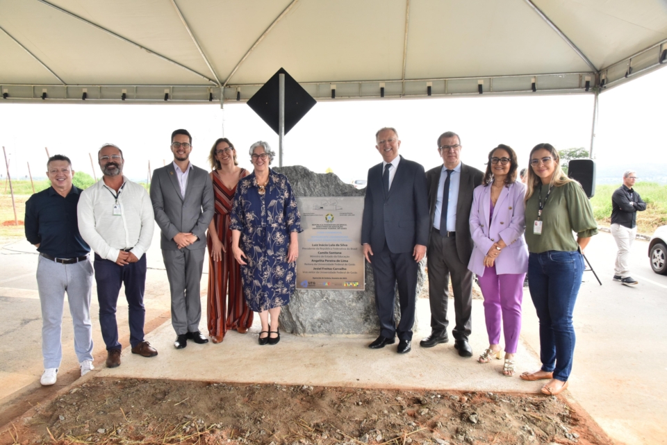 Imagem destacada do post: João Campos vai ao lançamento de obra de expansão da UFG Aparecida