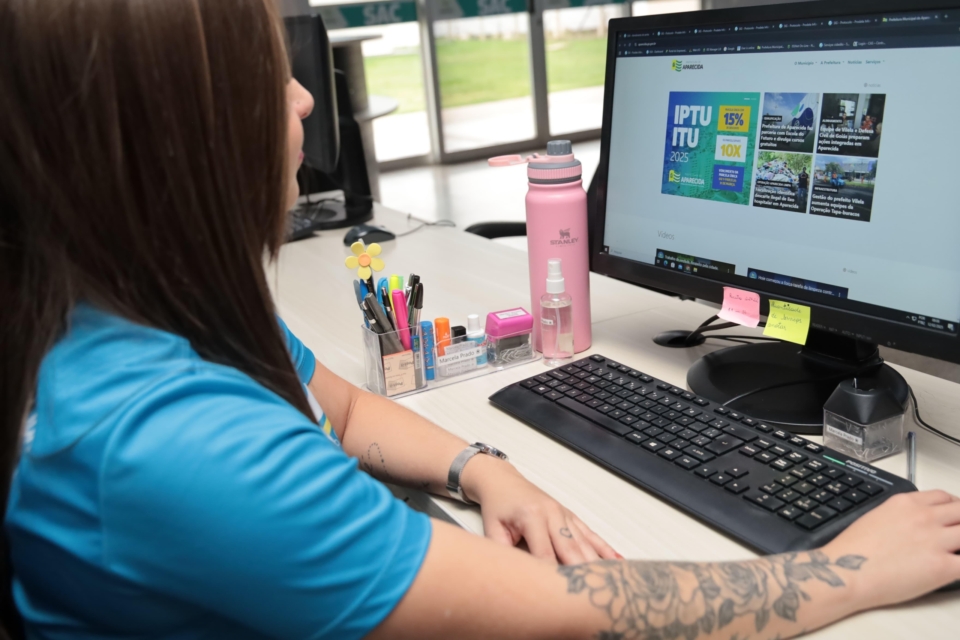 Imagem destacada do post: IPTU e ITU 2025 já estão disponíveis no site da Prefeitura de Aparecida