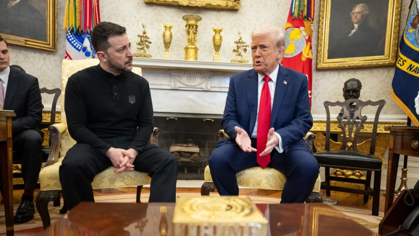 Imagem destacada do post: A truculência de Trump