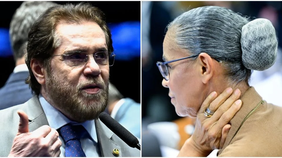 Imagem destacada do post: Marina recebeu apoio de ministras e de Lula após ataque no Senado