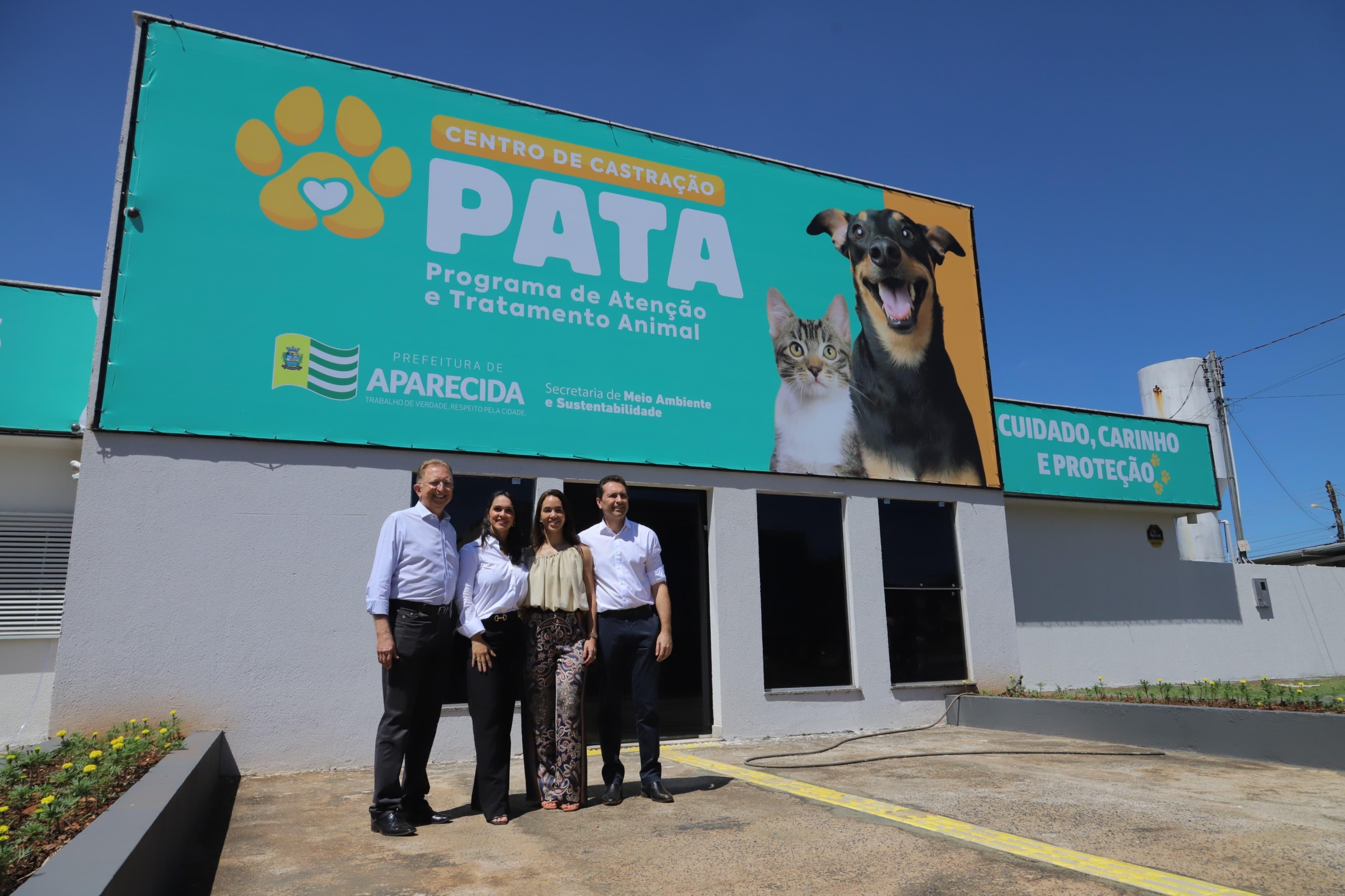 Imagem destacada do post: Vilela inaugura primeiro Centro de Castração PET público de Aparecida