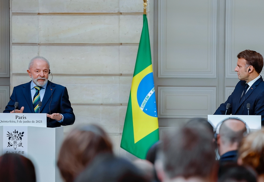 Imagem destacada do post: Lula denuncia na França o “genocídio premeditado” de Israel em Gaza