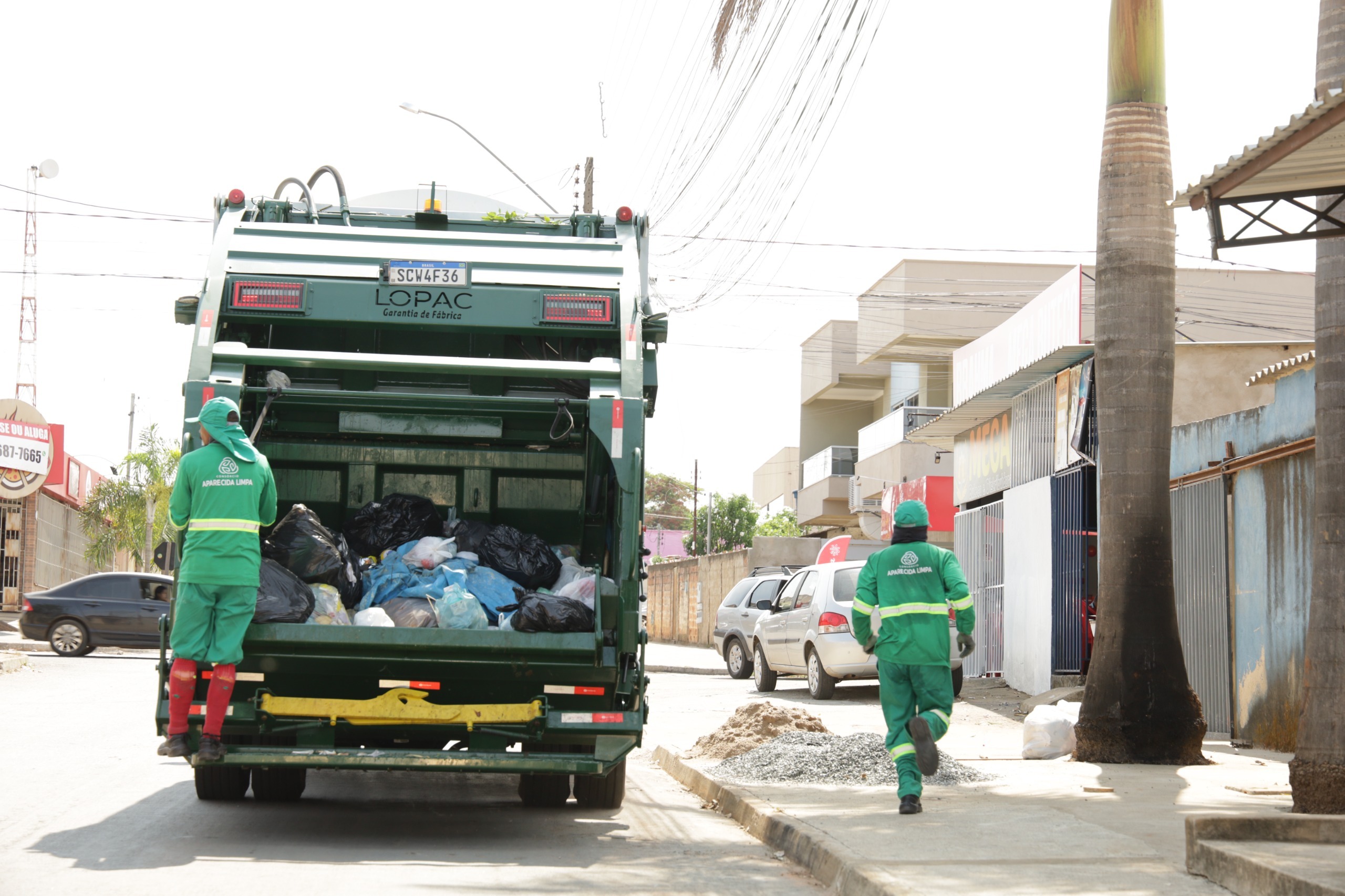 Imagem destacada do post: Aparecida reorganiza coleta de lixo nos bairros, veja como é que fica na sua rua