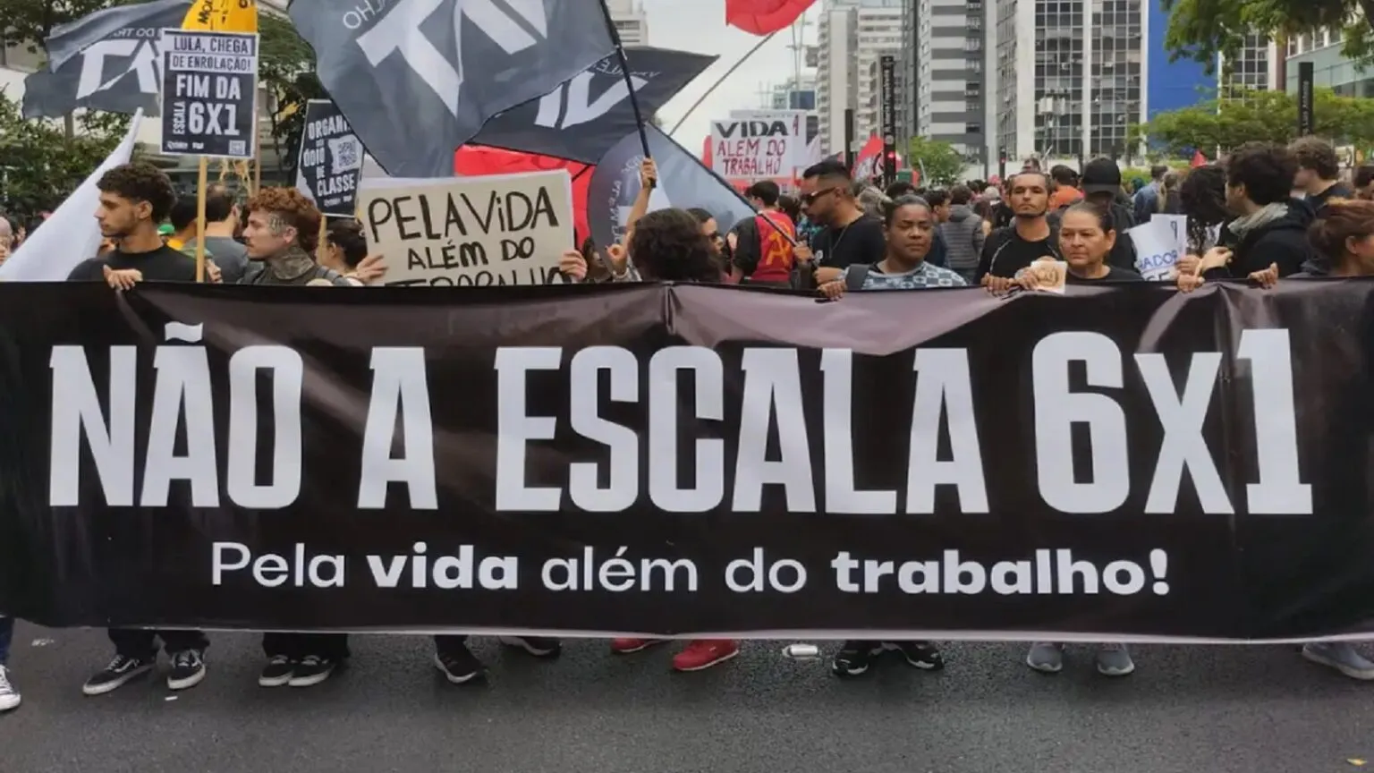Imagem destacada do post: Entidades mobilizam por plebiscito sobre fim da escala 6×1