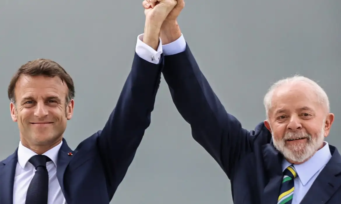 Imagem destacada do post: Lula e Macron devem fazer nova declaração climática visando a COP30