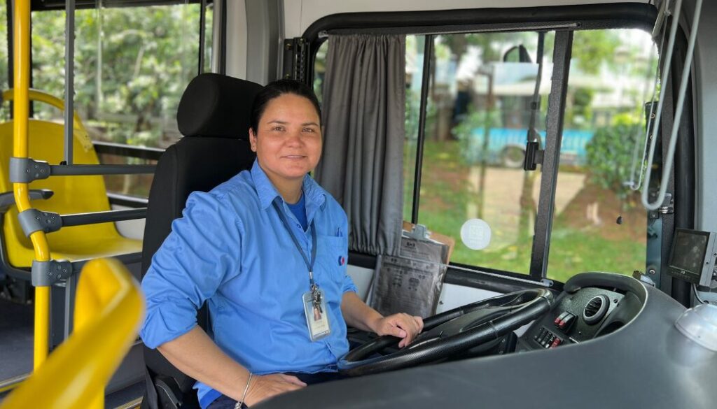 Imagem destacada do post: Ônibus elétrico melhora o trabalho dos motoristas da Metrobus