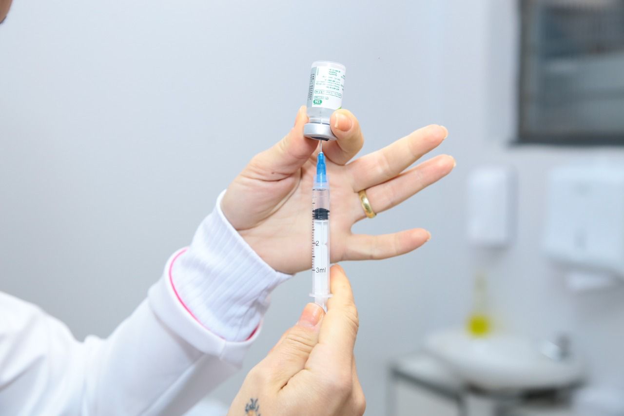 Imagem destacada do post: Aparecida atinge mais de 110 mil pessoas vacinadas contra a Influenza