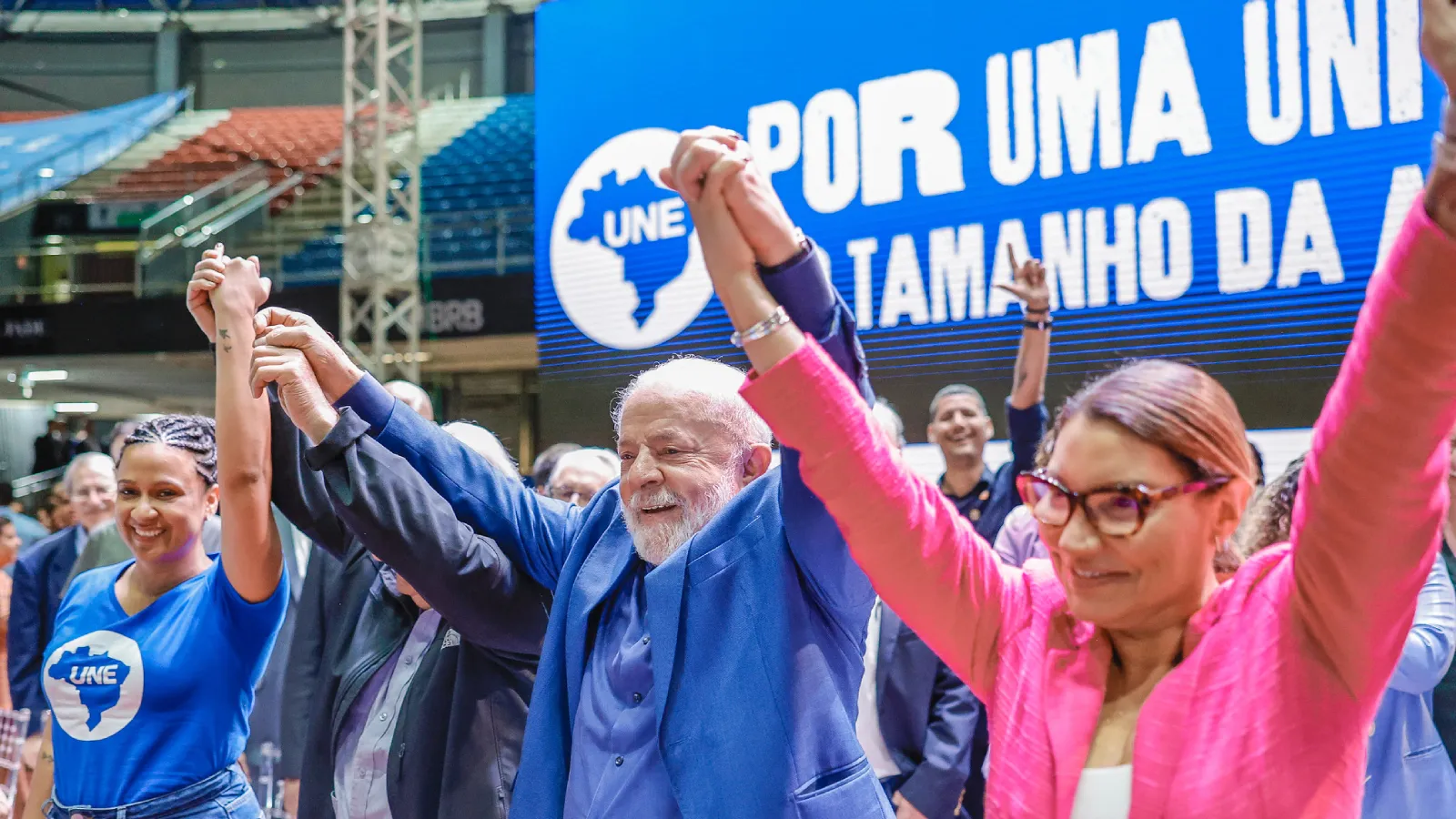 Imagem destacada do post: Lula vem a Goiânia participar do Congresso da UNE