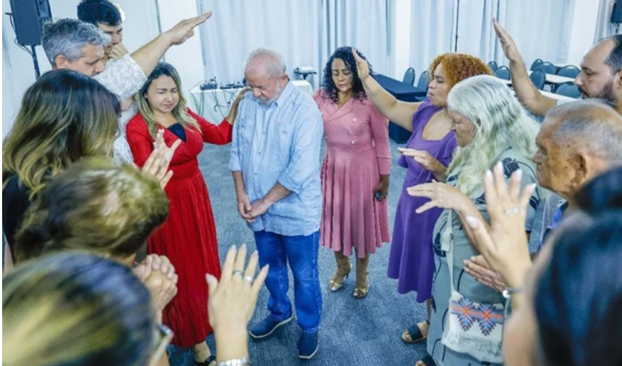 Imagem destacada do post: AtlasIntel: Melhora aprovação de Lula entre o eleitorado evangélico