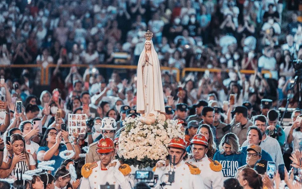 Imagem destacada do post: Imagem Peregrina de Nossa Senhora de Fátima retorna a Goiânia