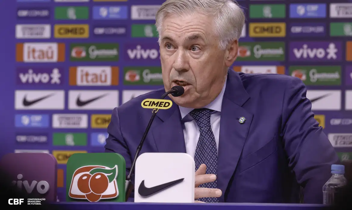 Imagem destacada do post: Ancelotti convoca a seleção brasileira