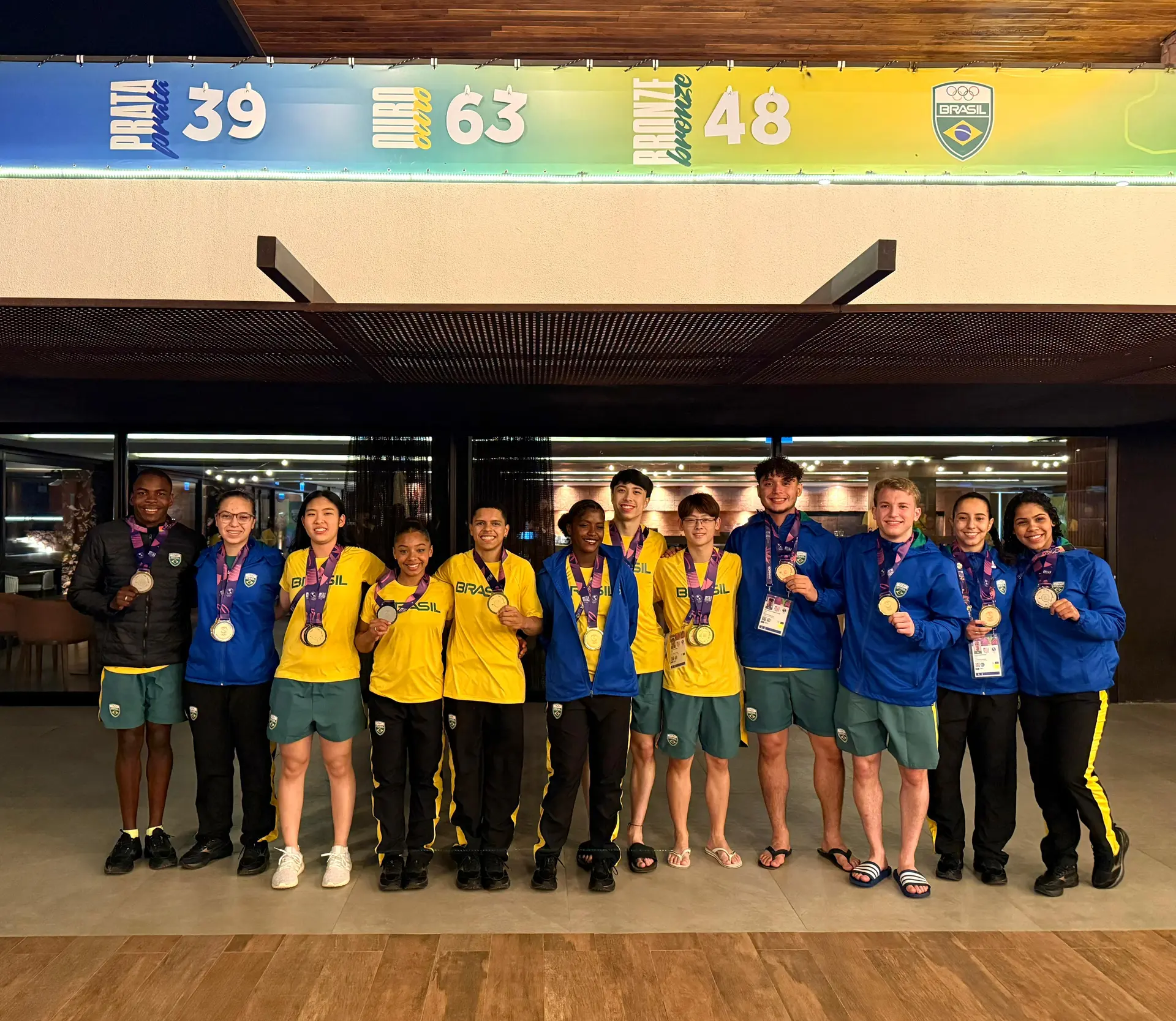 Imagem destacada do post: Time Brasil conquistou 11 medalhas no Pan Júnior em Assunção