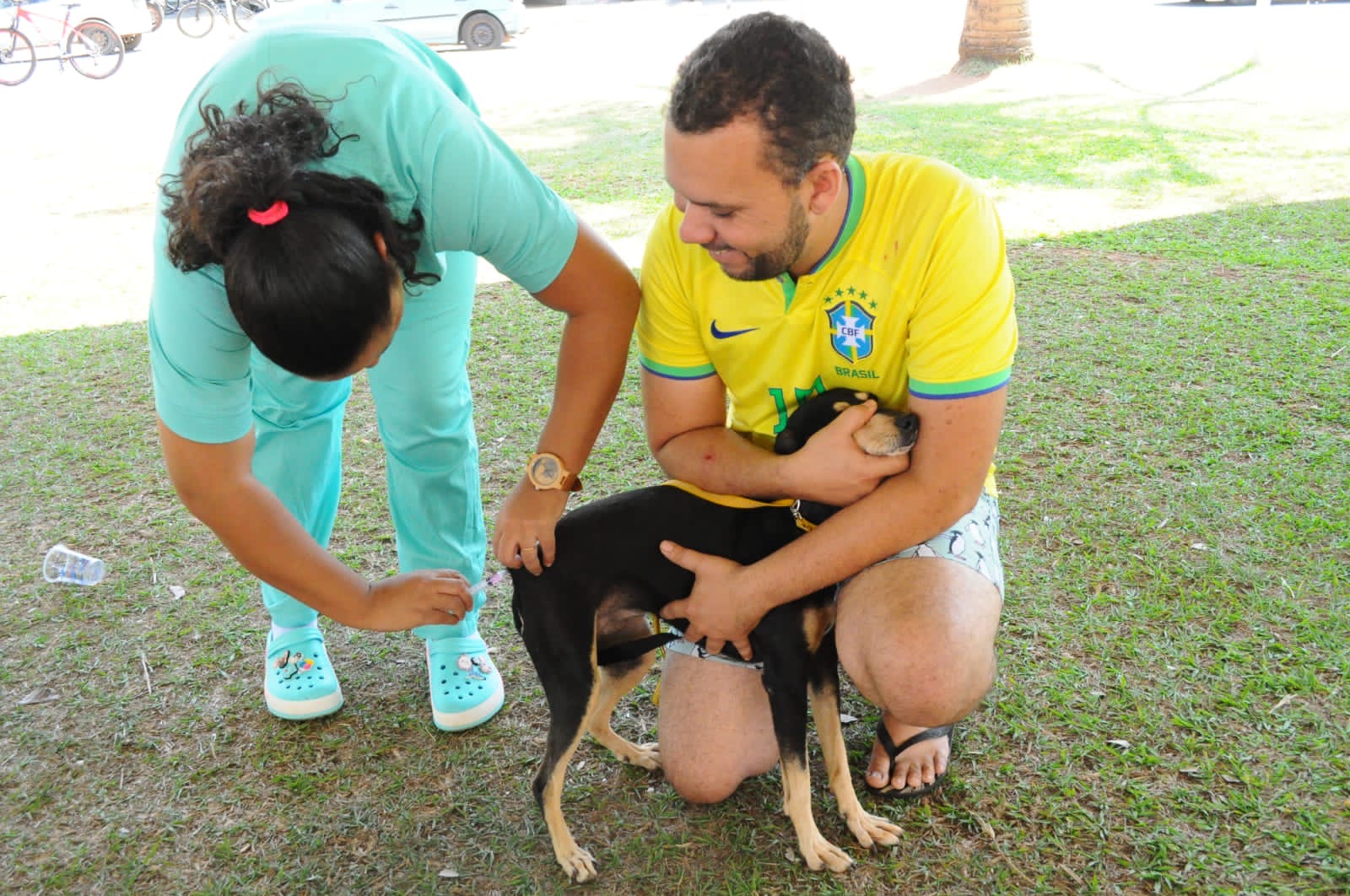 Imagem destacada do post: Aparecida realiza Dia D de vacinação antirrábica para cães e gatos no sábado, 20