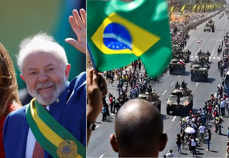 Imagem destacada do post: Lula responde ao tarifaço com o desfile de 7 de setembro “Brasil Soberano”