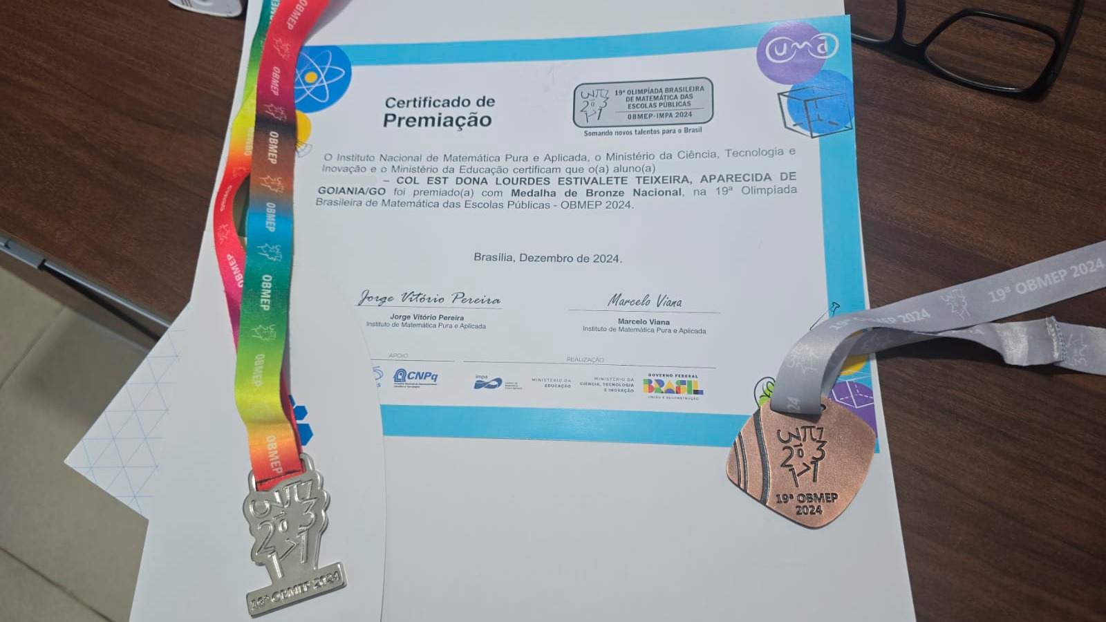 Imagem destacada do post: Reeducando conquista duas medalhas na Olimpíada de Matemática