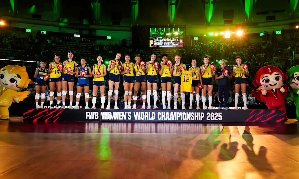 Imagem destacada do post: Brasil é bronze no mundial feminino de vôlei