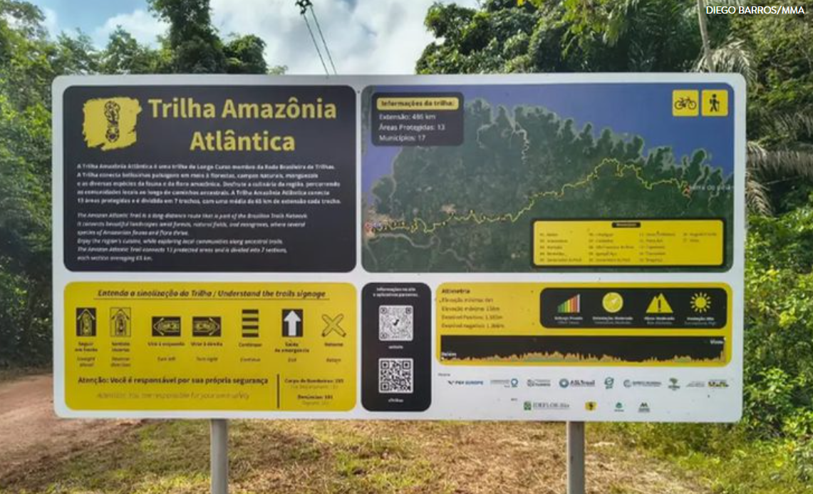 Imagem destacada do post: Brasil ganha Trilha de 468 km entre Amazônia e Mata Atlântica
