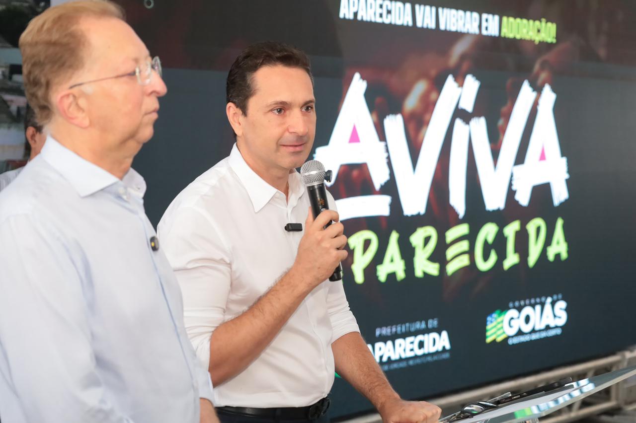 Imagem destacada do post: Vilela lança o Aviva Aparecida, evento gospel que reunirá fé, música e solidariedade
