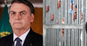 Imagem destacada do post: Projeto para livrar Bolsonaro da cadeia alivia pena de bandidos do PCC e do PV