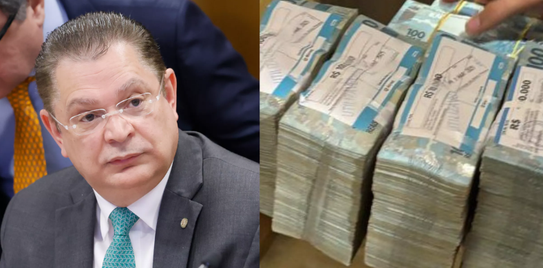 Imagem destacada do post: PF encontra R$ 430 mil na casa do líder do PL Sóstenes Cavalcante