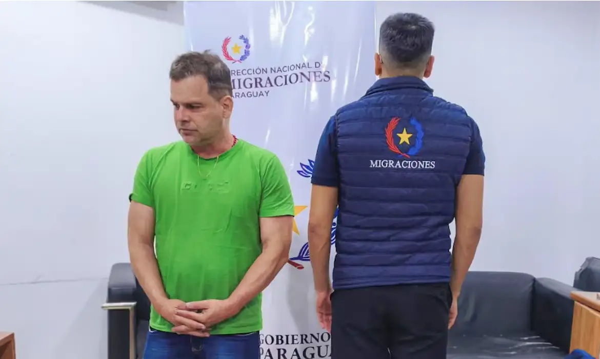Imagem destacada do post: Polícia paraguaia prende ex-diretor da PRF Silivenei Vasques